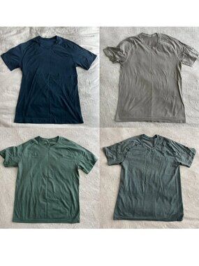 Bundle of 4 Lululemon Metal Vent Tech Short Sleeve Shirts